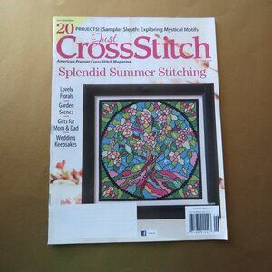 Just Cross Stitch Magazine 20 Splendid Summer Projects to Stitch June 2018